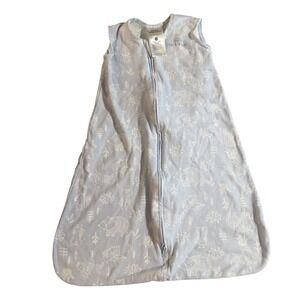 Halo SleepSack Wearable Blanket Small 0-6M Blue Woodland Animal Owl Bear Print